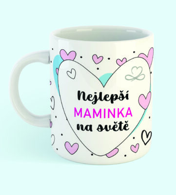 hrnek pro maminku - nejlepší maminka na světě (vzor 4)